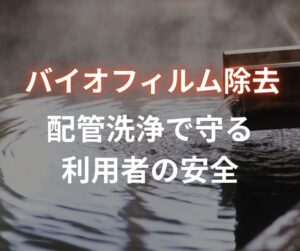 バイオフィルム_生物膜_除去